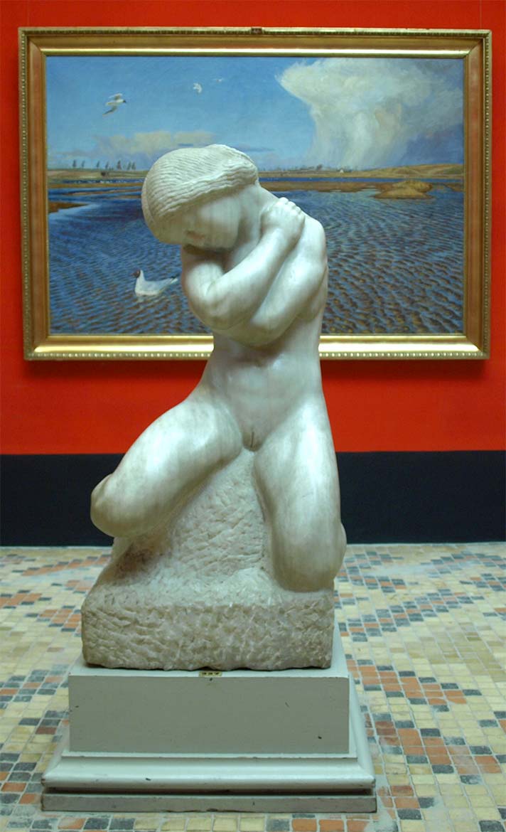 Kai Nielsen, The Marble Girl, 1909-10. Faaborg Museum.